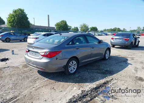 2012 Hyundai Sonata Gls from USA, damaged, VIN 5NPEB4AC7CH378081